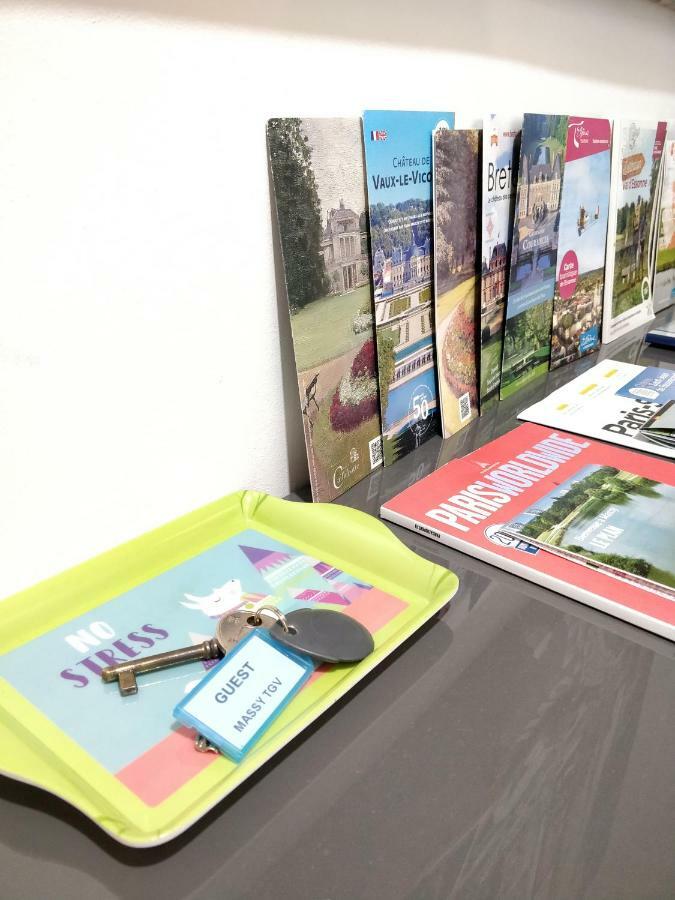 Апартаменти Les Cles Du Bonheur By Beds4Wanderlust, 47M2 Avec Terrasse Privative & Parking-Rer B Tgv 10Min-Orly 20Min Массі Екстер'єр фото